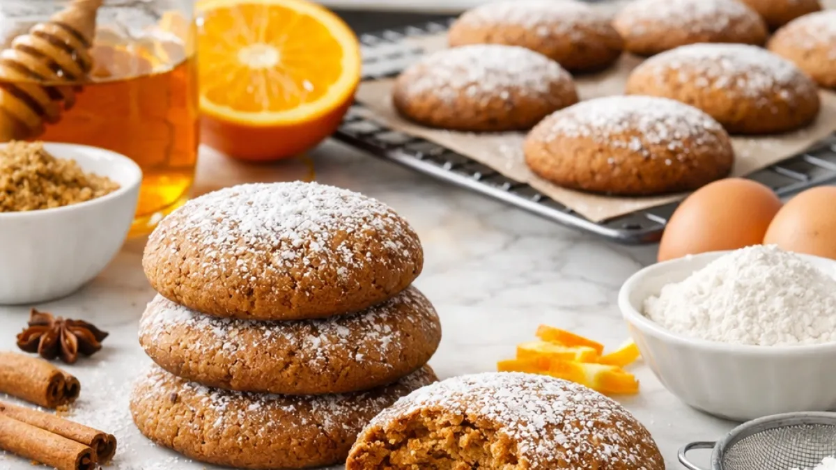Soft Christmas Gingerbread Cookies with Orange Aroma – Holiday Classic