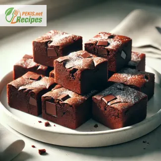 Brownies de chocolate sin gluten: rápidos y fáciles