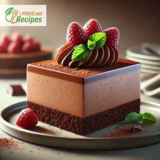 Brezgrešna čokoladna mousse torta – brez peke, a polnega okusa