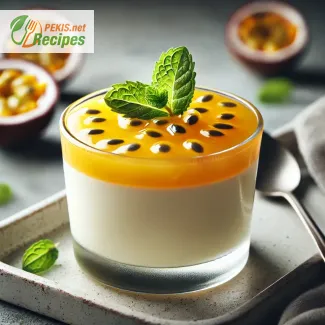 Panna Cotta con Maracuyá: Un Toque Exótico de un Clásico Italiano