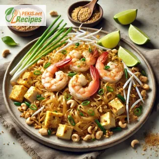 Auténtico Pad Thai tailandés