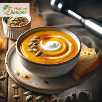 Rustic Pumpkin Soup – A Creamy Autumn Indulgence with a Touch of Warm Spice