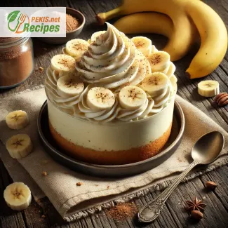 Le gâteau à la crème de banane