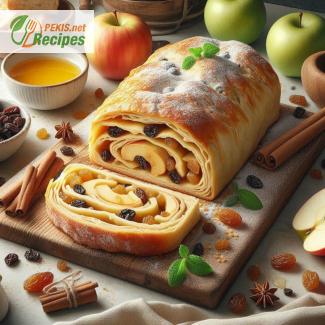 Strudel de manzana casero – Un postre tradicional hecho en el horno