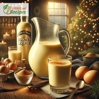 How to make Christmas liqueur from eggnog?