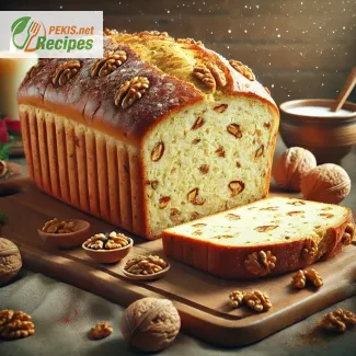 Rezept für das weichste Weihnachtsbrot mit Walnüssen