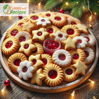 The best Christmas cookies with jam