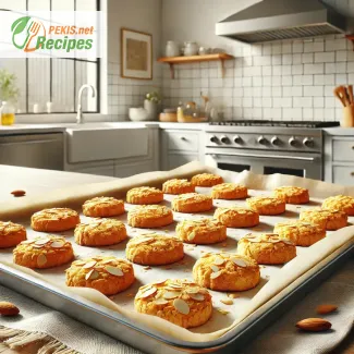 Les biscuits croquants aux amandes et à l'orange