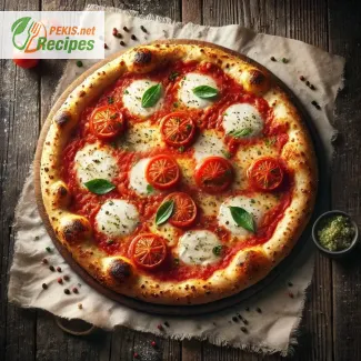 Classic margherita pizza