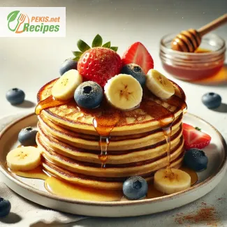 Sweet pancakes without flour - A quick and healthy choice