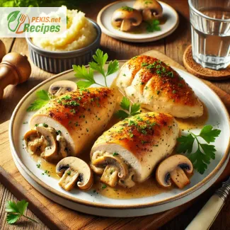 Easy Weeknight Stuffed Chicken Breasts with Mushrooms