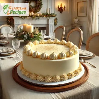 Eggnog cake