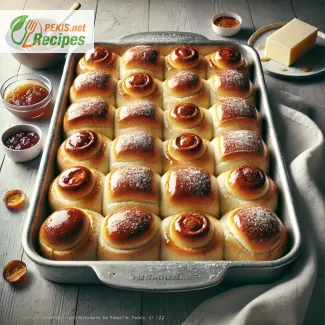 Slovene Sweet Buns (Filled Yeast Rolls)