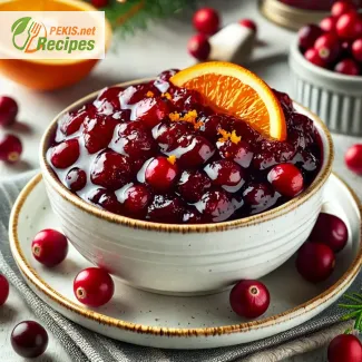 Festive Cranberry Sauce for the Holiday Table