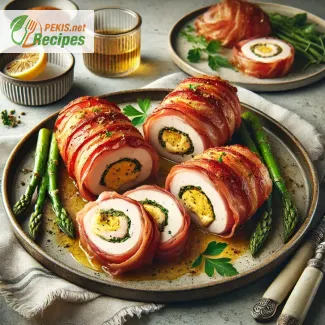 Prosciutto-Wrapped Stuffed Chicken Breasts with Parmesan