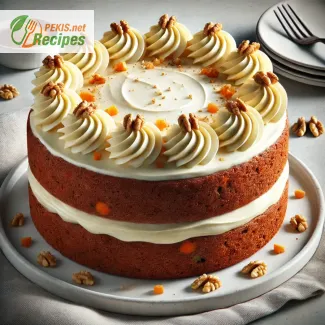 Moist Carrot Cake with Pineapple and Cream Cheese Frosting