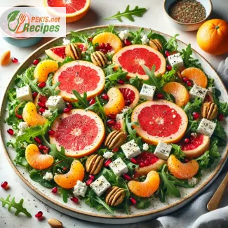 Winter Citrus Salad with Pomegranate and Feta