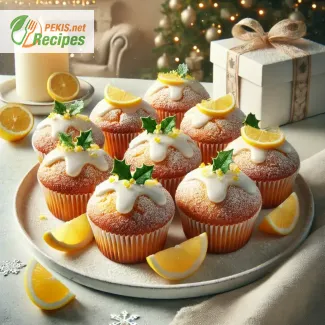 Recette des meilleurs muffins de Noël au citron