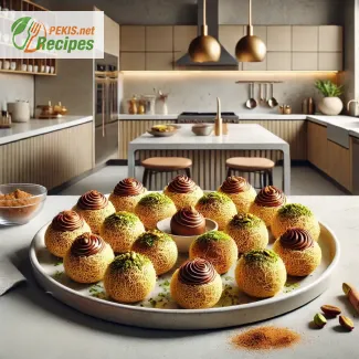 Boules de chocolat de Dubaï