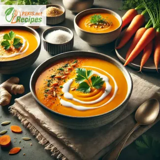 Warm and Spiced Carrot Ginger Soup Recipe