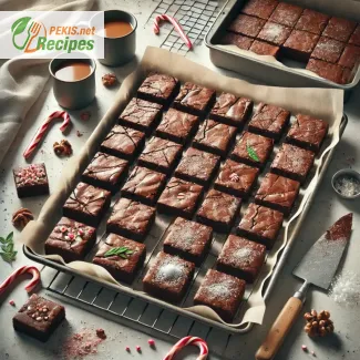 Cómo preparar los mejores brownies navideños