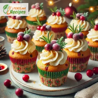 The most beautiful Christmas muffins: Recipe and decoration