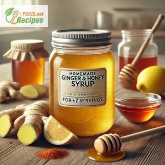 Homemade Ginger and Honey Cough Syrup Recipe