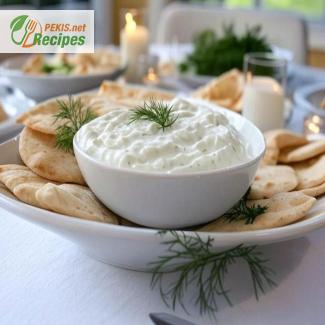 Authentic Greek Tzatziki Sauce: Cool and Creamy