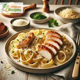 Kyckling Alfredo Recept