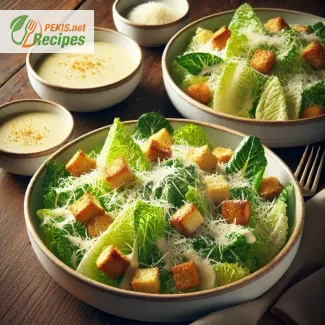 Classic Caesar Salad with Homemade Dressing