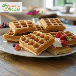 Classic Waffles: Crispy Outside, Fluffy Inside