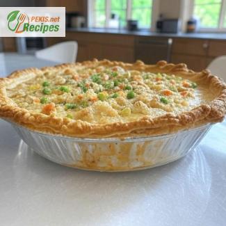 Easy Chicken Pot Pie with Flaky Crust