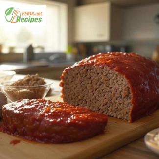 Easy Homemade Meatloaf with Rich Tomato Glaze