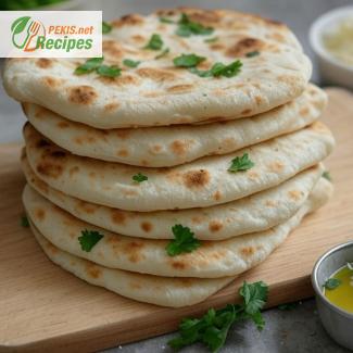 Recette Facile de Naan Maison - Moelleux et Aéré