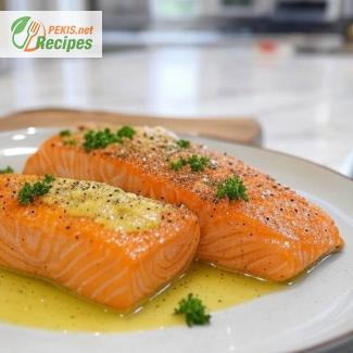 Hibachi Garlic Butter Salmon Recipe