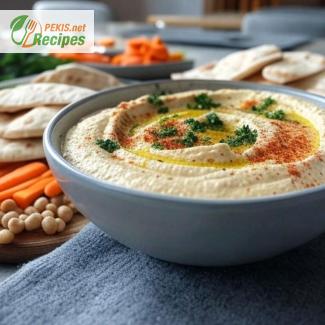 Homemade Hummus: Smooth and Creamy Dip