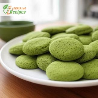 January Detox Green Tea Matcha Cookies