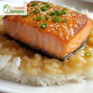 Japanese Steakhouse-Style Garlic Butter Salmon