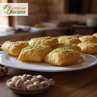 Authentic Middle Eastern Kadaif with Pistachios