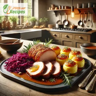 Saftiger Schweinebraten mit knuspriger Kruste