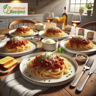 Spaghettis à la Bolognaise