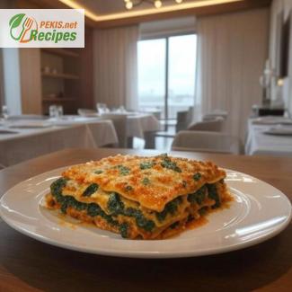 Vegetarian Lasagna with Spinach and Ricotta