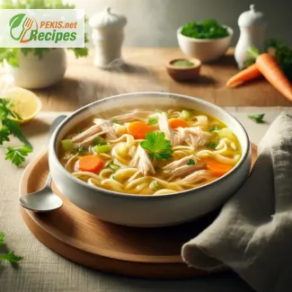 Hausgemachtes Hühnernudelsuppe Rezept