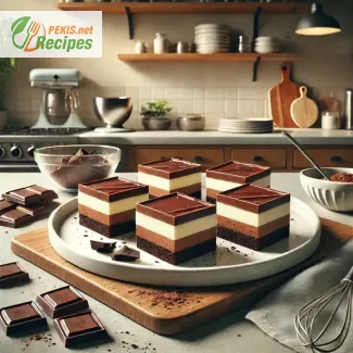 Chocolate mascarpone squares recipe