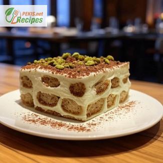 Pistachio tiramisu