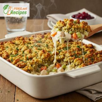 Easy Chicken and Stuffing Casserole Recipe