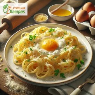 Egg and noodle recipe