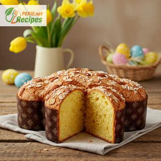 Receta Tradicional del Pastel de Pascua Italiano (Colomba di Pasqua)