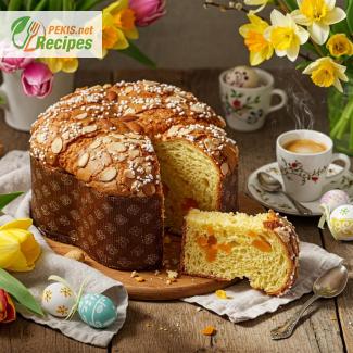 Perinteinen Colomba di Pasqua – italialainen pääsiäiskakku