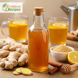 Homemade Ginger Syrup Recipe – Perfect for Cocktails, Teas, and Pancakes